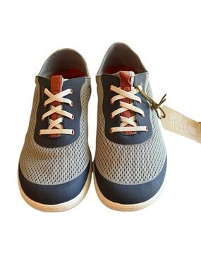 OLUKAI NWT Moku Pae boat shoes in Ash Trench blue Men’s Size 8 - In Box